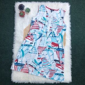 Chaps Sailor Bay Nautical Boat Dress